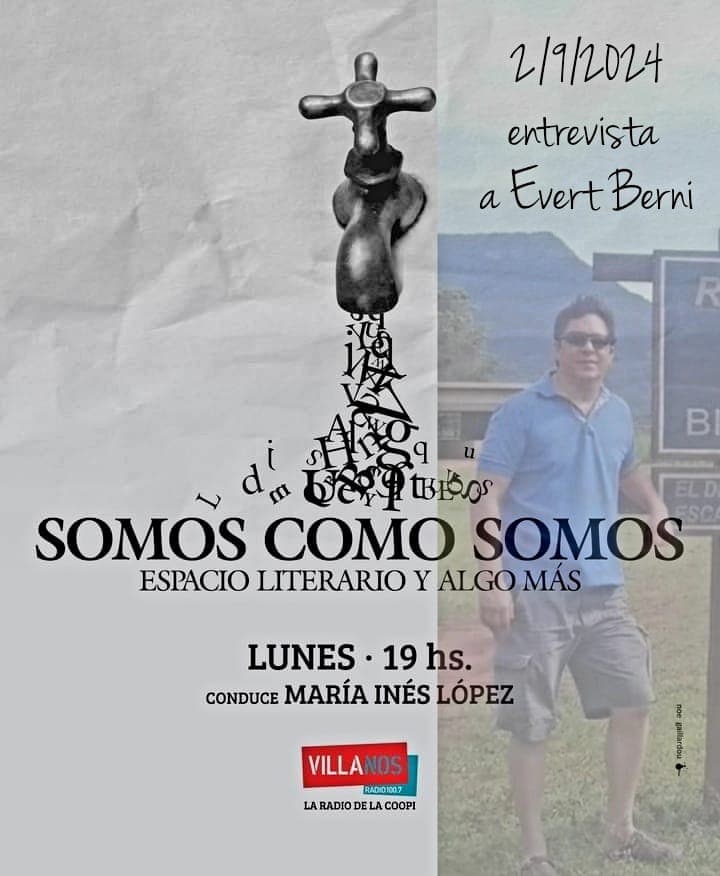 Evert Berni en “Somos como somos”